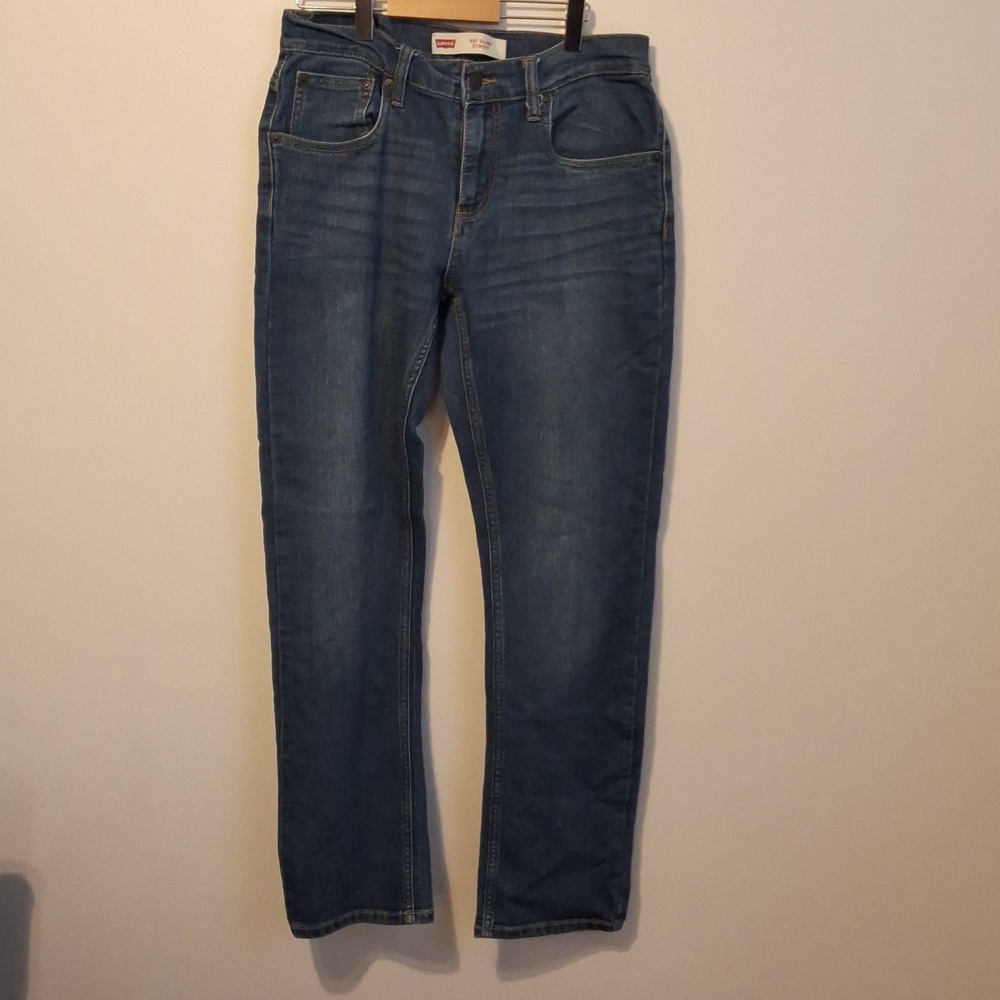 Levi's Indigo Blue Five-Pocket Jeans